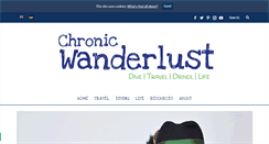 Desktop Screenshot of chronic-wanderlust.com