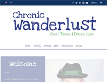 Tablet Screenshot of chronic-wanderlust.com